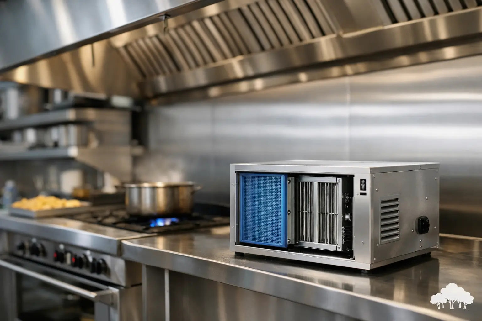 Electrostatic Precipitator for Kitchen Exhaust