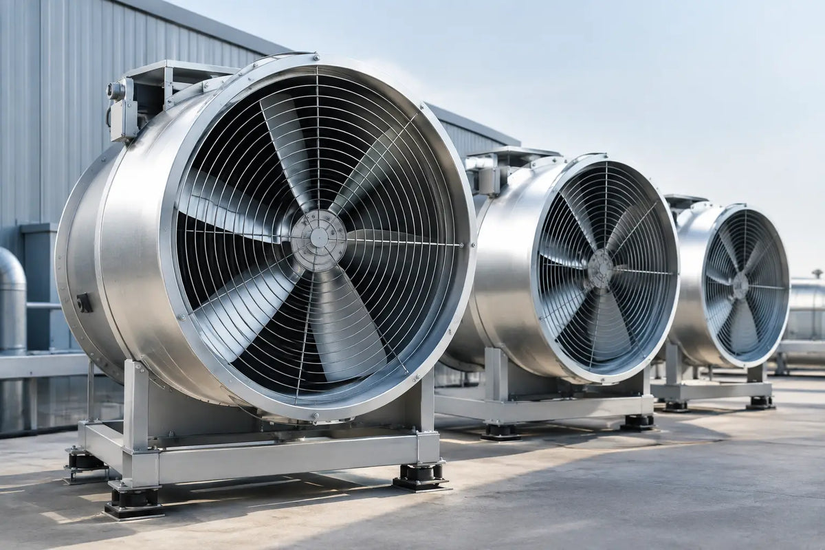 Axial Fans for Commercial and Industrial Sites