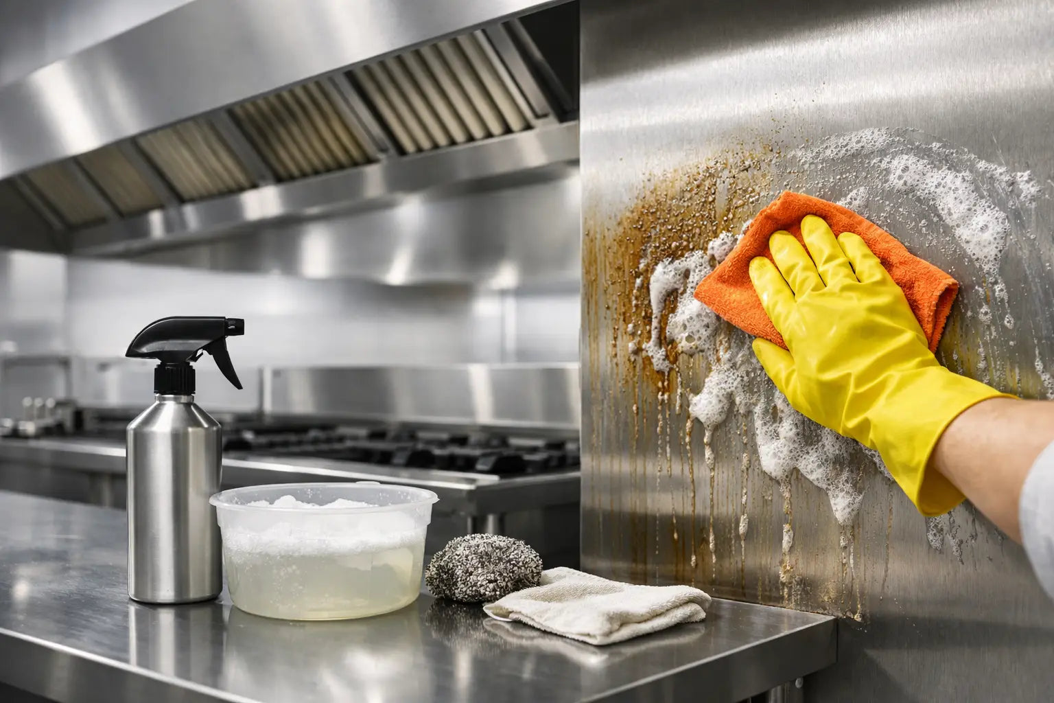 How to Reduce Kitchen Grease Buildup Fast