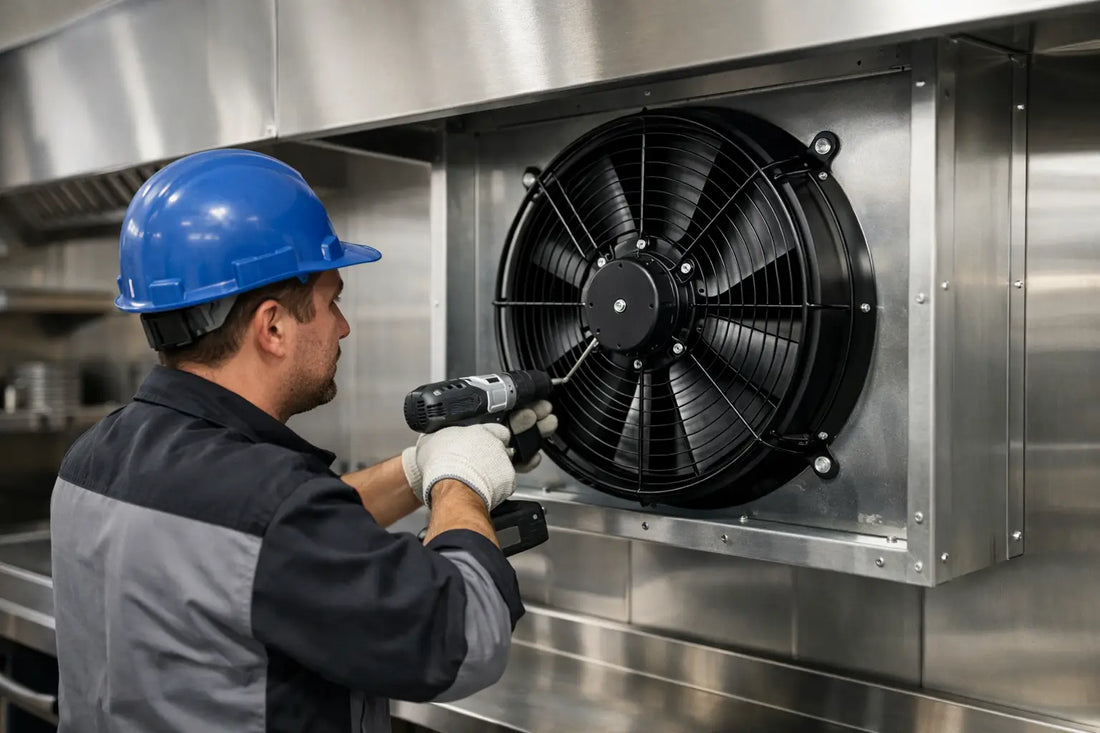 How to Install an Axial Fan Safely and Correctly