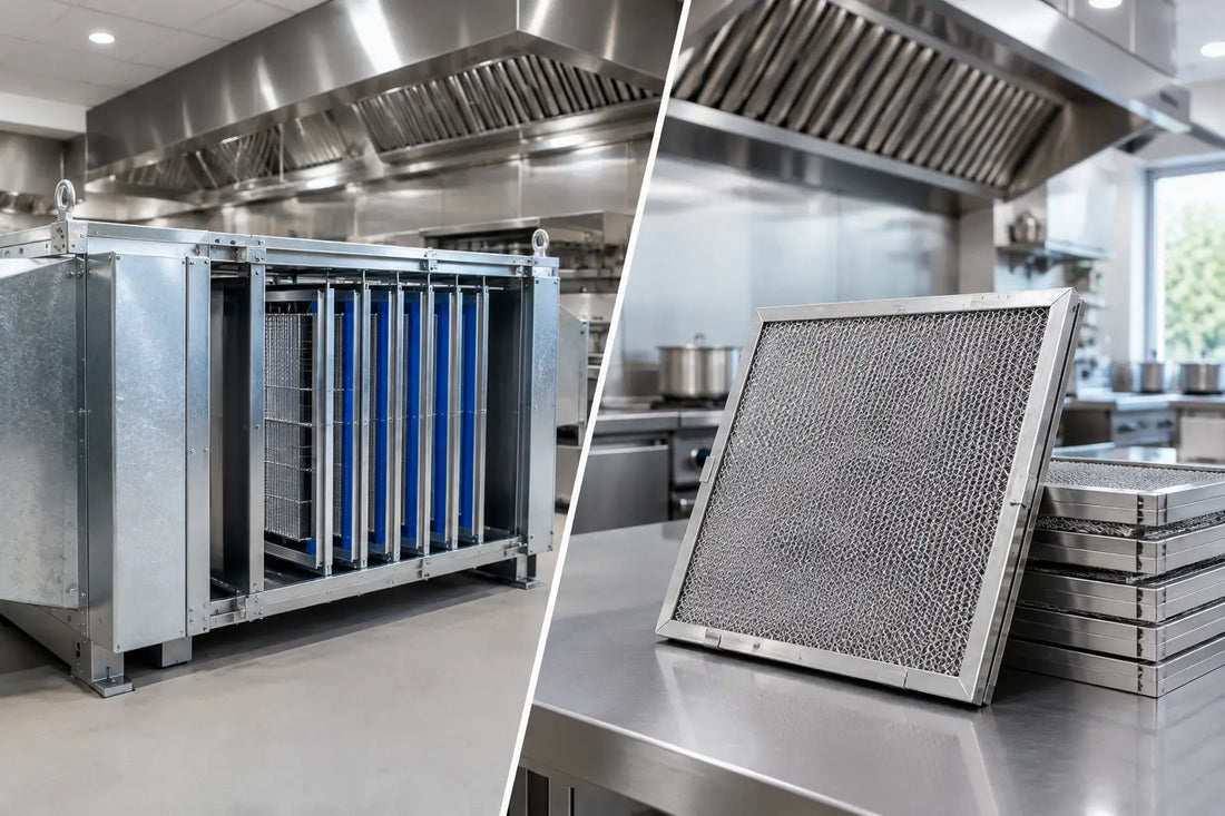 ESP versus mesh filters for commercial kitchens