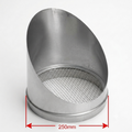 250mm Premium "Bird-Beak" Ventilation Cowl with Mesh Screen