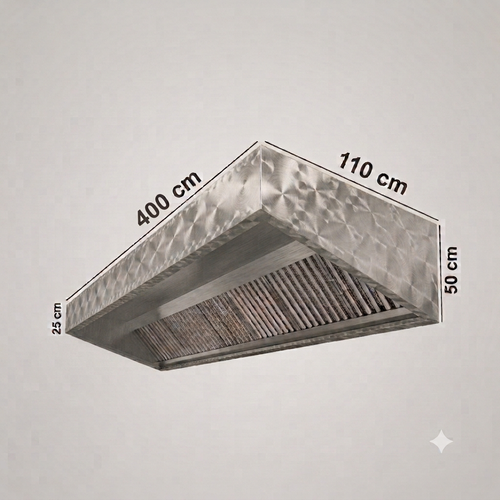 400 cm Extraction Canopy