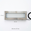 65cm Heavy-Duty Stainless Steel Kitchen Canopy Light