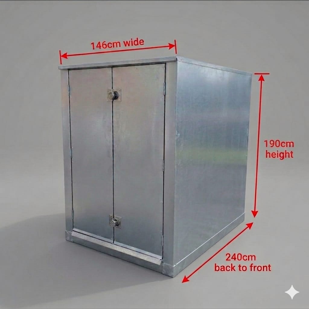 Premium Motorbike Storage Unit – Heavy‑Duty, Secure & Weather‑Resistant