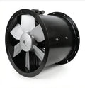Industrial exhaust fan  S&P TCBBX2  Axial Fan with black housing  for ventilation systems