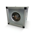 Canopy Man inline duct fan with metal housing and visible impeller for ventilation systems
box silent Fan