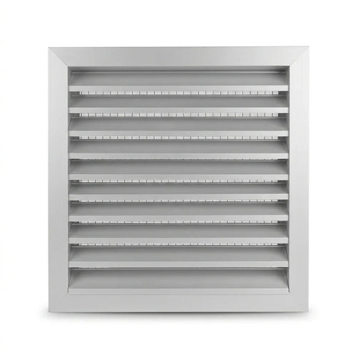 Aluminium weather louvre for ventilation intake and exhaust - Canopy Man