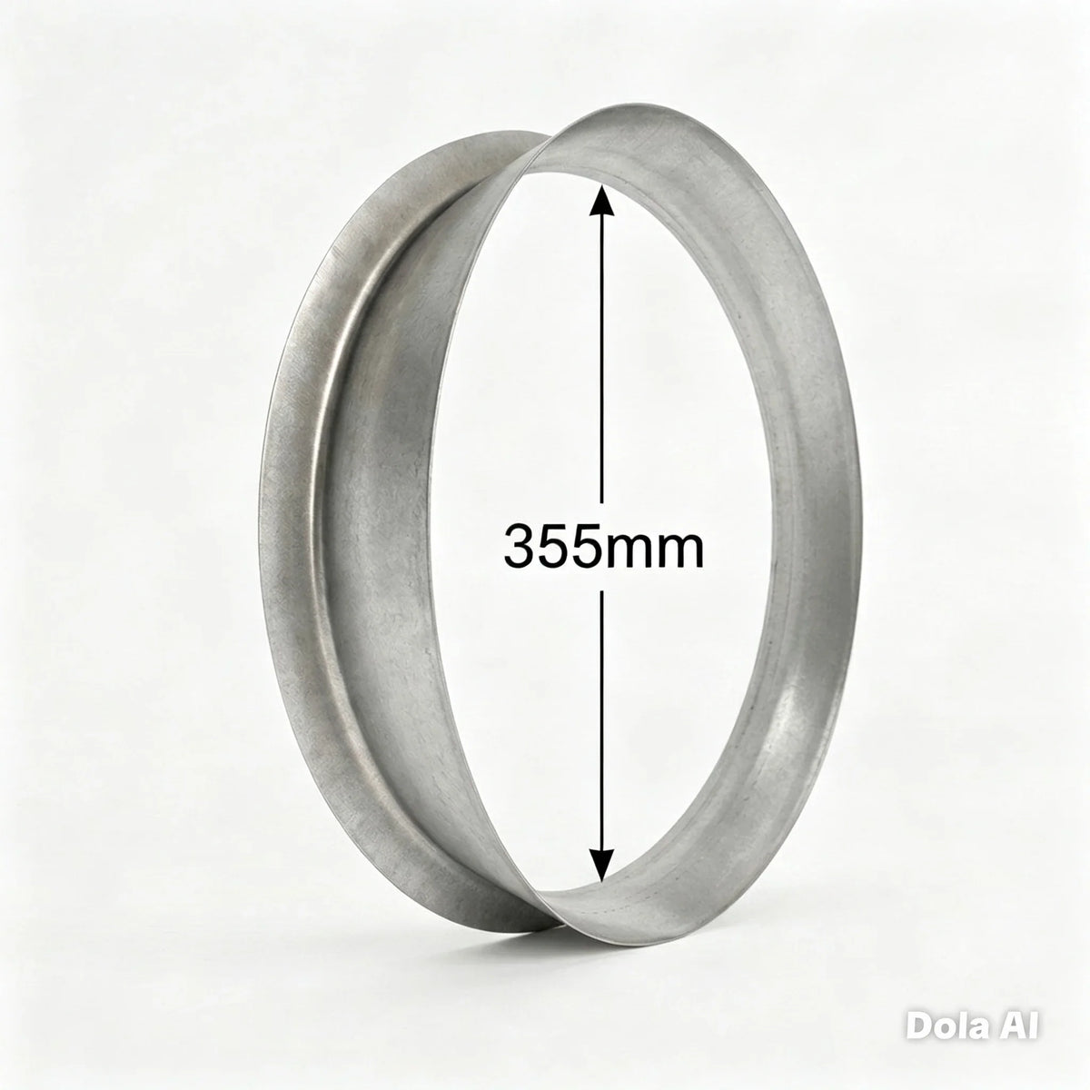 Galvanised duct spigot flange (view 7) - Canopy Man
