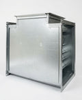 Made to measure galvanised rectangular T-piece duct fitting - Canopy Man