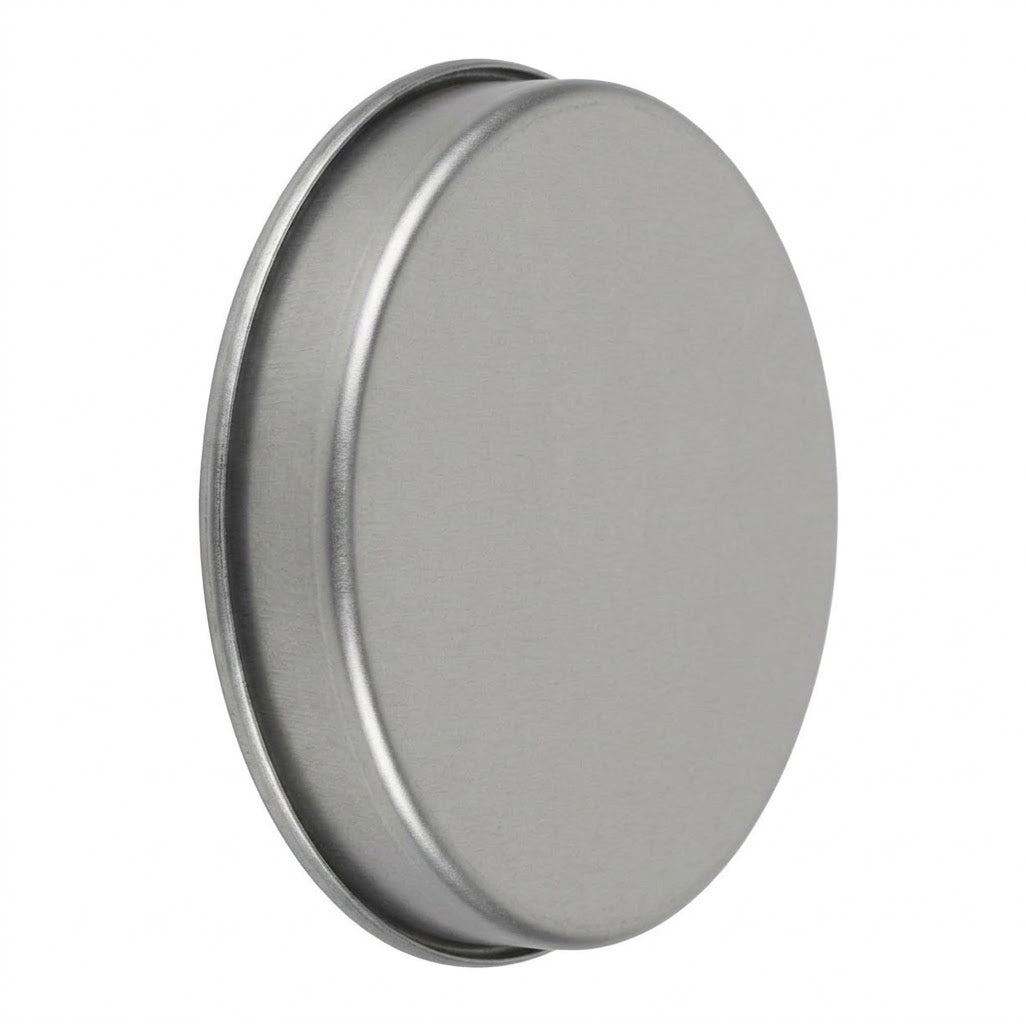 Galvanised end cap for round spiral ducting - Canopy Man