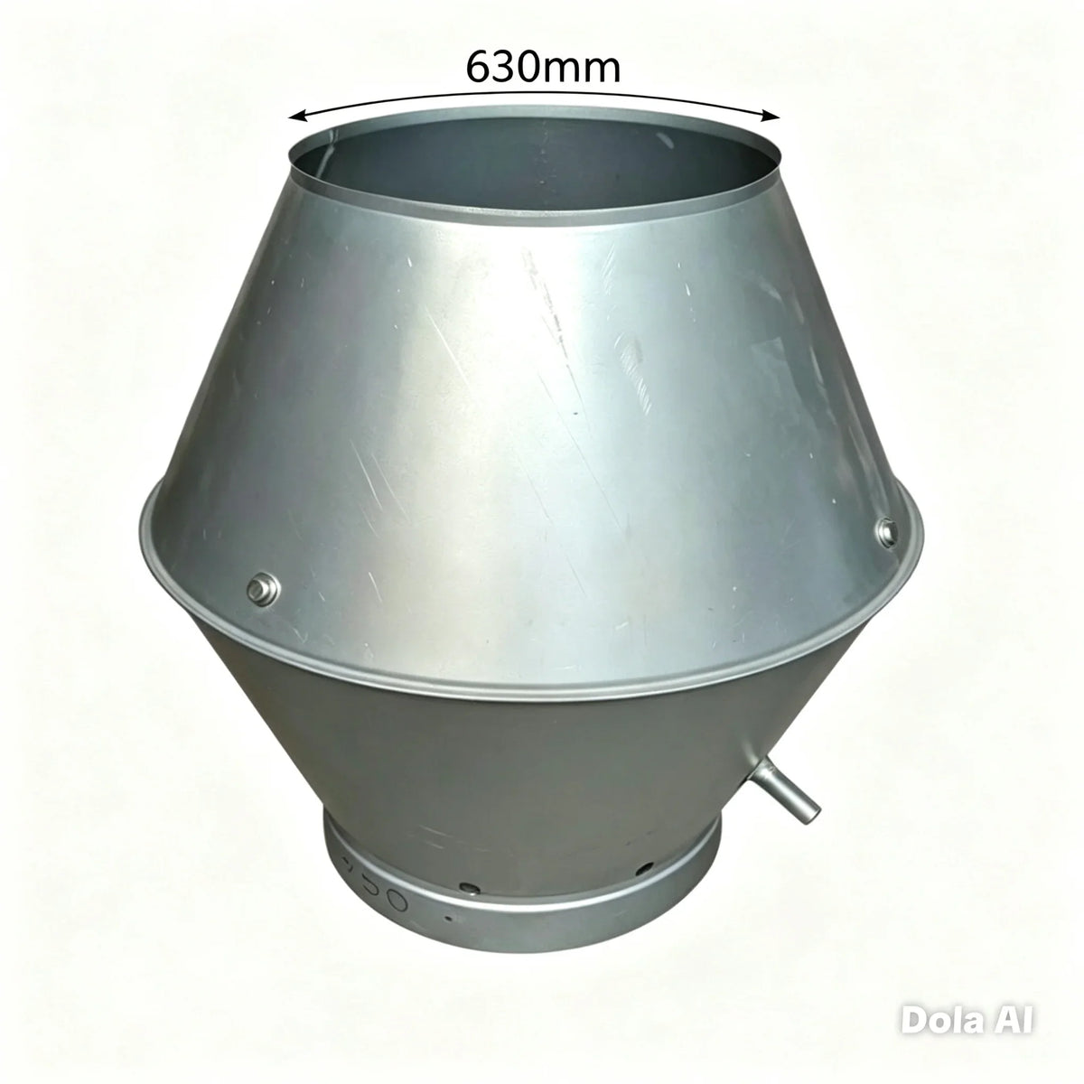 Jet cowl vertical discharge roof terminal (view 6) - Canopy Man