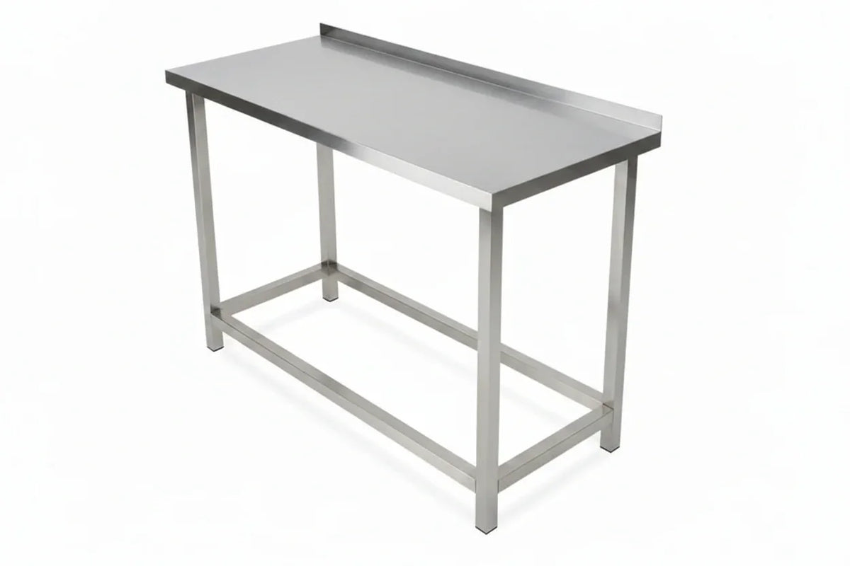 Stainless steel 430 grade commercial kitchen prep table (view 2) - Canopy Man