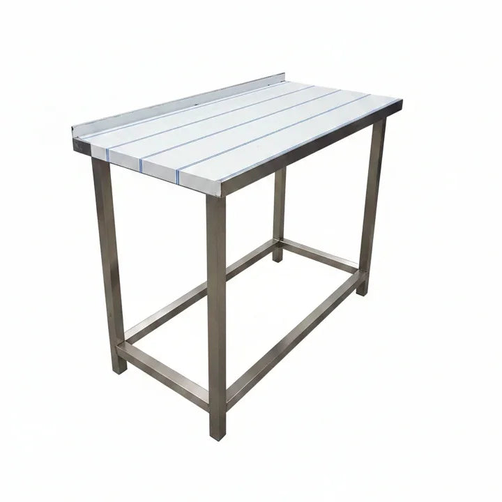 Stainless steel 430 grade commercial kitchen prep table (view 3) - Canopy Man